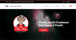 Desktop Screenshot of freshandfamous.com